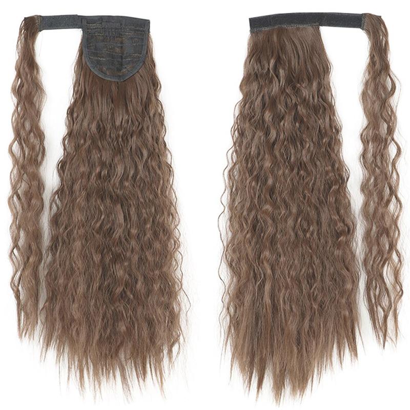 Long Straight Clip-In Ponytail Extension – 22 Inch High-Temperature Fiber for Volume and Length 81