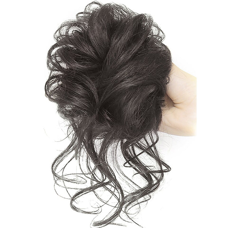 Messy Curly Hair Bun Extensions Scrunchie - Lightweight High-Temperature Fiber Hair Accessory for Effortless Styling 6