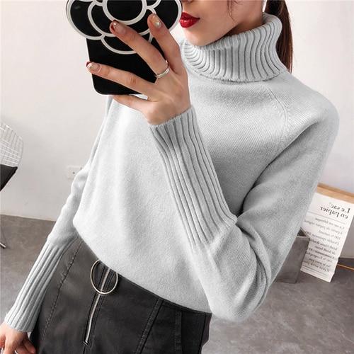 Mika - Winter Warmth Pullover Turtleneck Sweaters 6