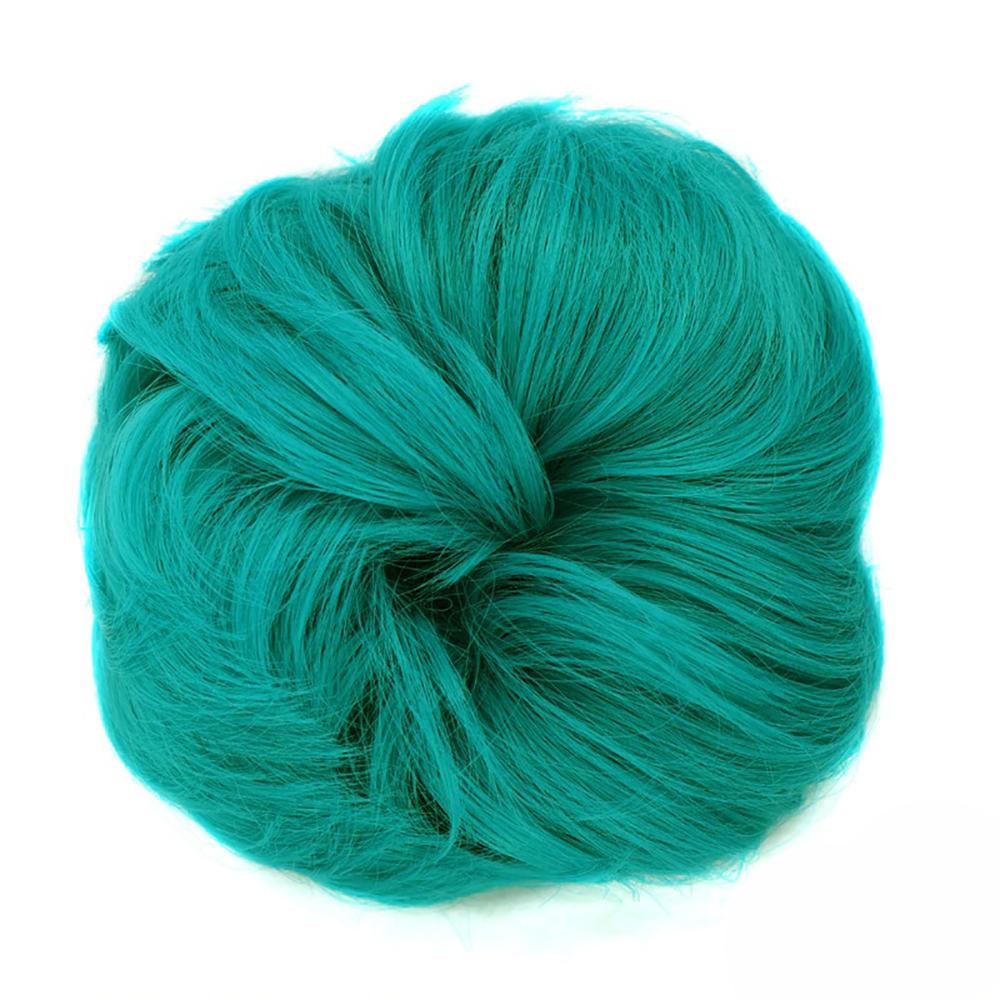 Natural Look Synthetic Messy Hair Bun Scrunchie Extension – Effortless Curly Hair Accessory 26