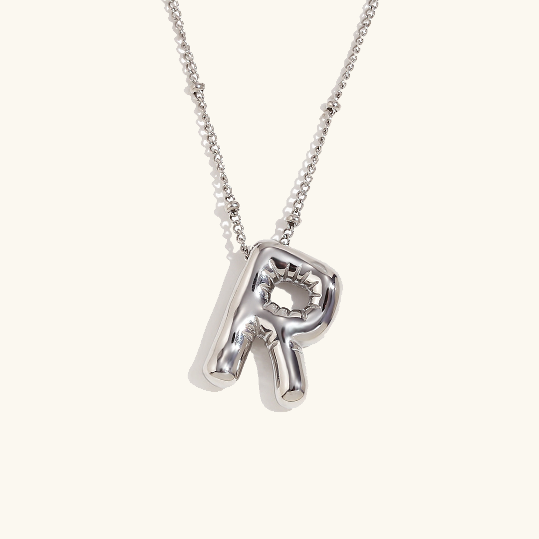 Personalized Gold Initial Necklace - 18k Gold-Plated Pendant, Hypoallergenic Design, 18-Inch Chain 12