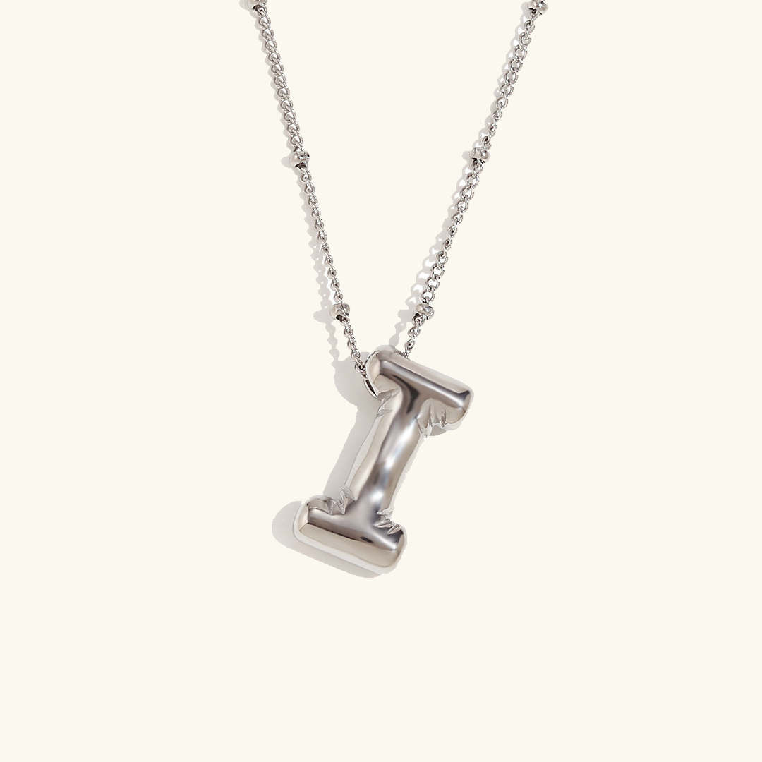 Personalized Gold Initial Necklace - 18k Gold-Plated Pendant, Hypoallergenic Design, 18-Inch Chain 21