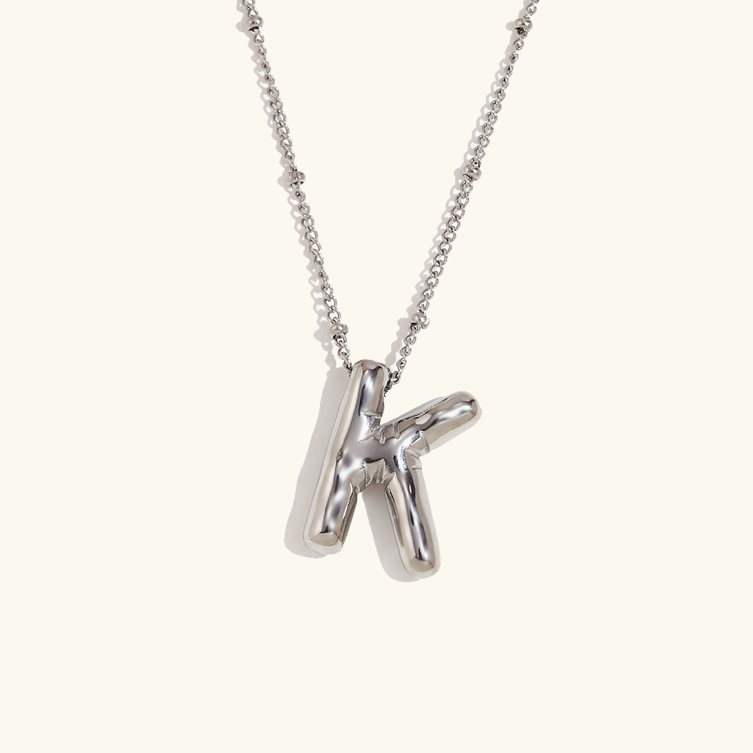 Personalized Gold Initial Necklace - 18k Gold-Plated Pendant, Hypoallergenic Design, 18-Inch Chain 23