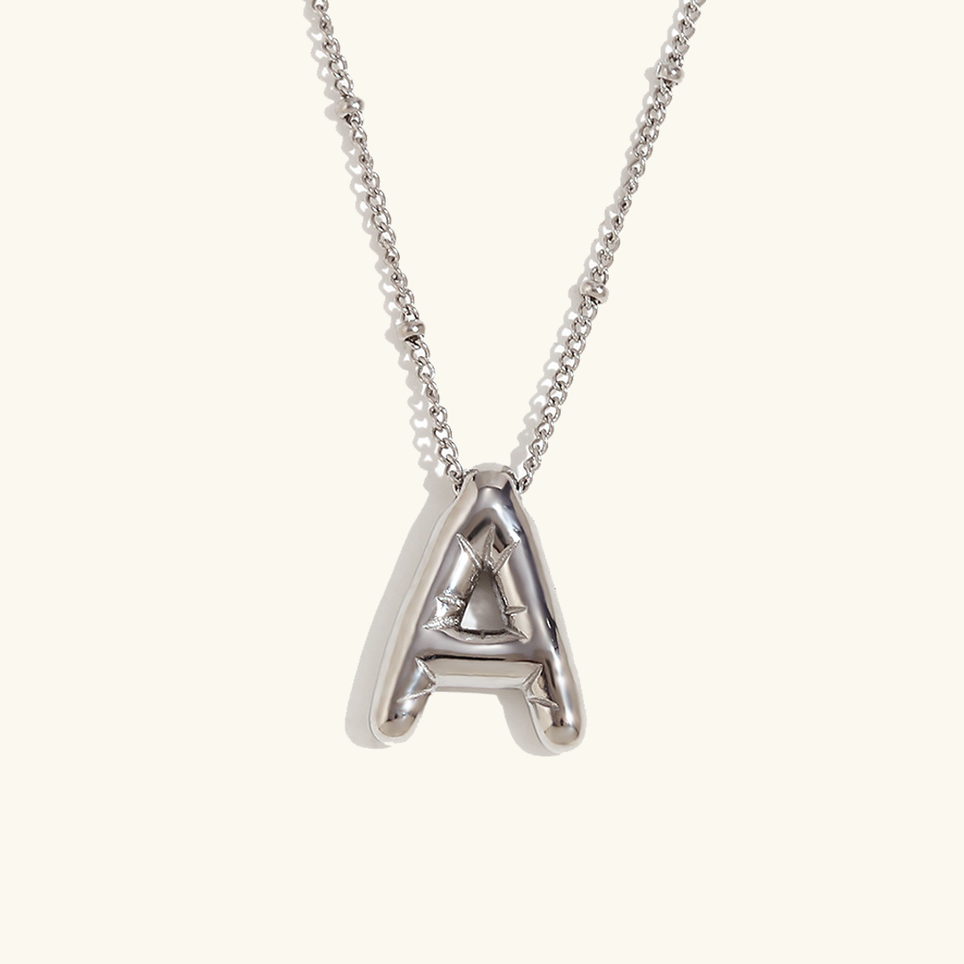 Personalized Gold Initial Necklace - 18k Gold-Plated Pendant, Hypoallergenic Design, 18-Inch Chain 28