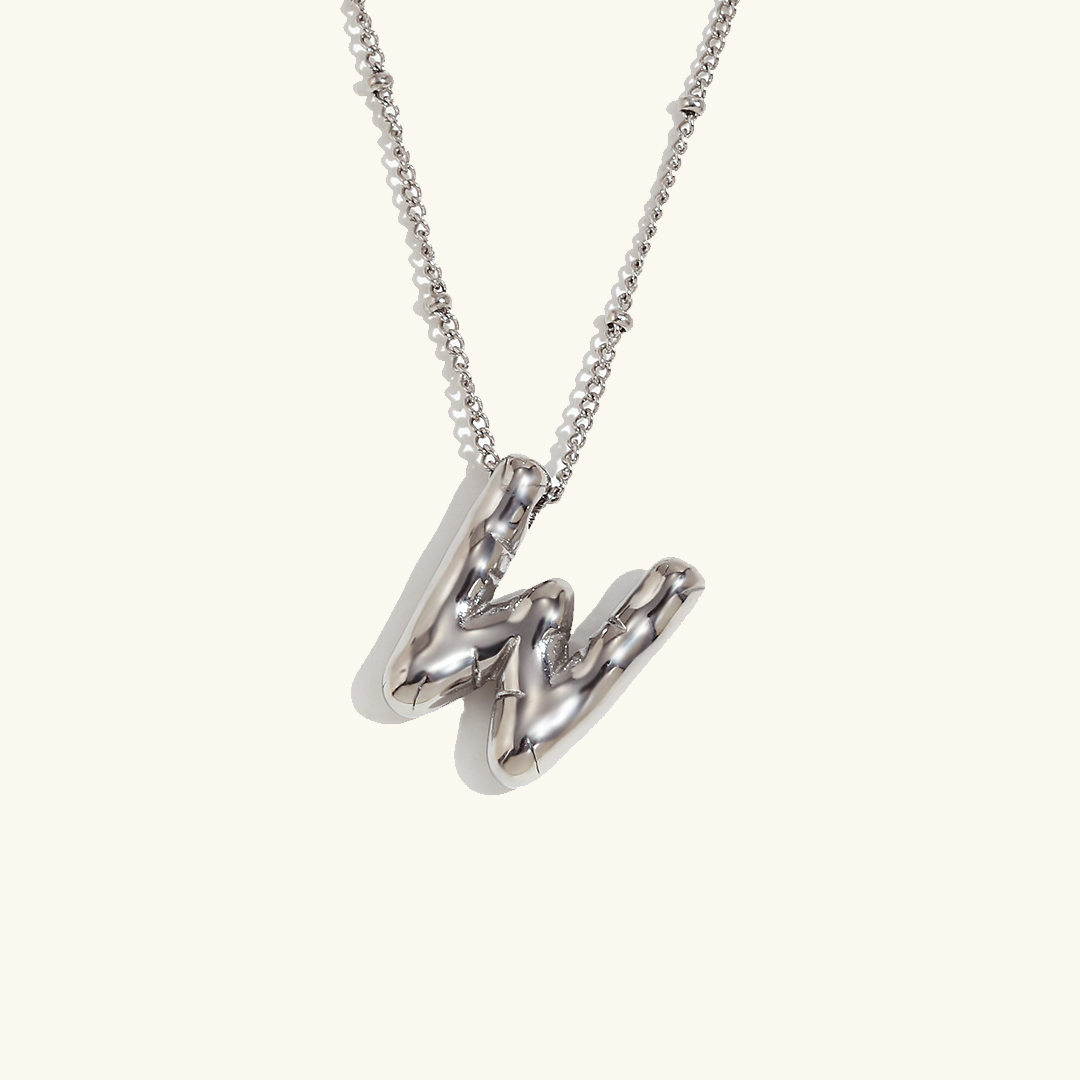 Personalized Gold Initial Necklace - 18k Gold-Plated Pendant, Hypoallergenic Design, 18-Inch Chain 30