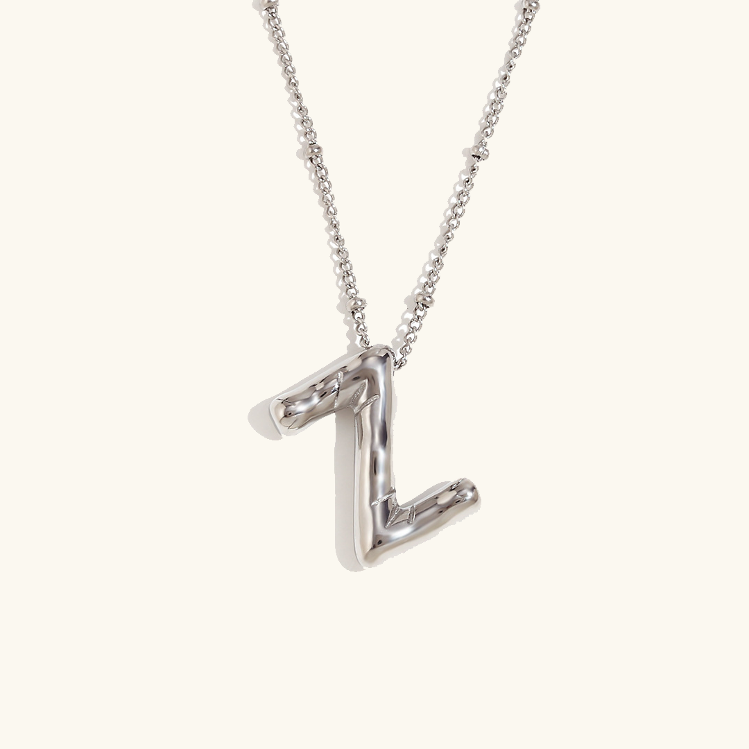 Personalized Gold Initial Necklace - 18k Gold-Plated Pendant, Hypoallergenic Design, 18-Inch Chain 48