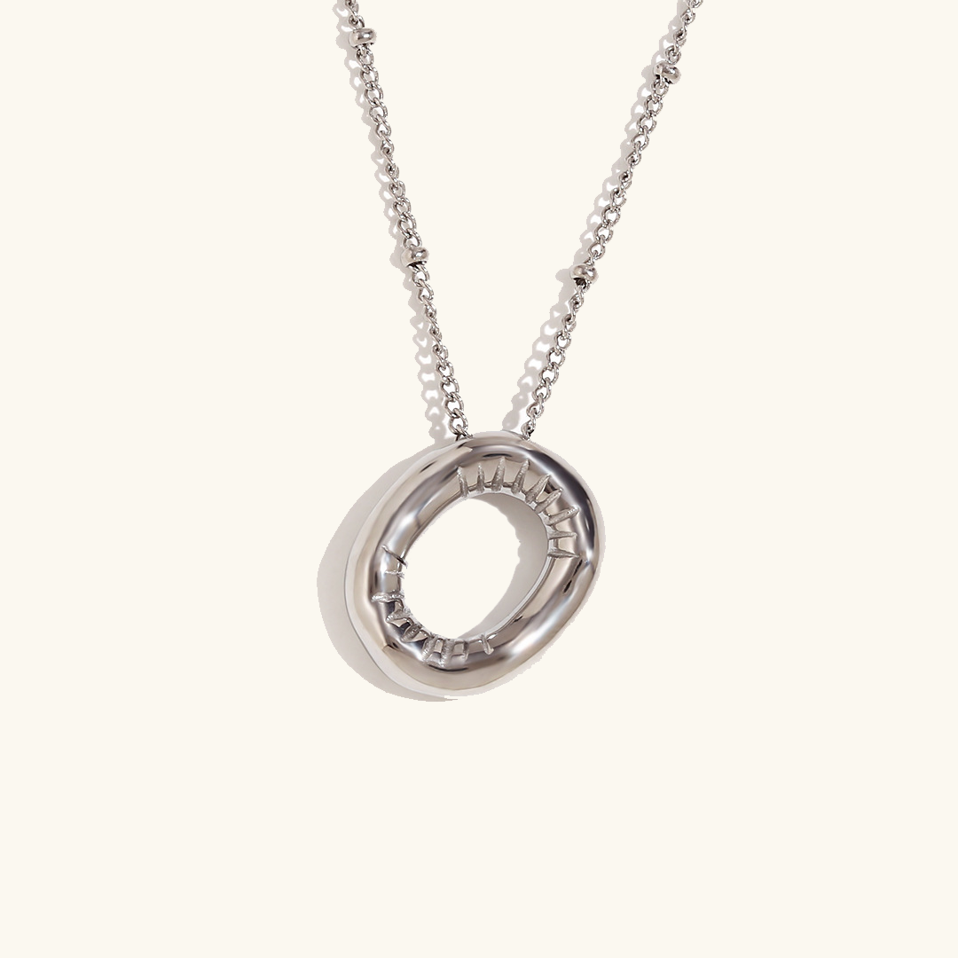 Personalized Gold Initial Necklace - 18k Gold-Plated Pendant, Hypoallergenic Design, 18-Inch Chain 55