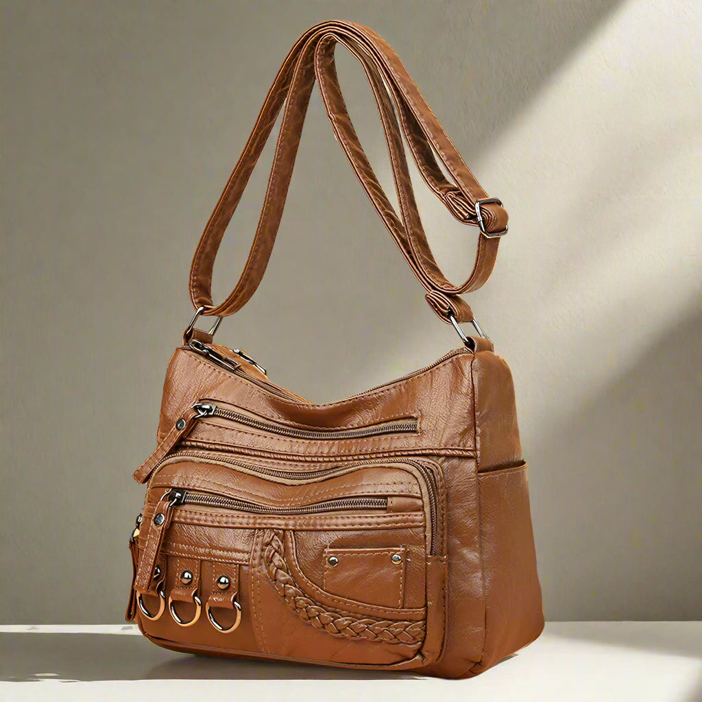 Variant image for Women's Handbag Black One Size Faux Leather-1