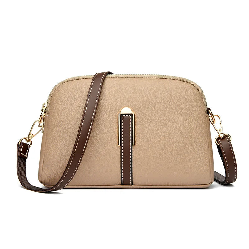 Variant image for Women's Crossbody Bag Black One Size Genuine Leather-1