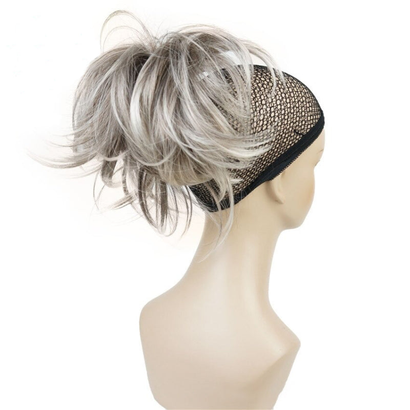 Short Natural Wave Ponytail Extension with Claw Clip – Easy Clip-On Hairpiece 10