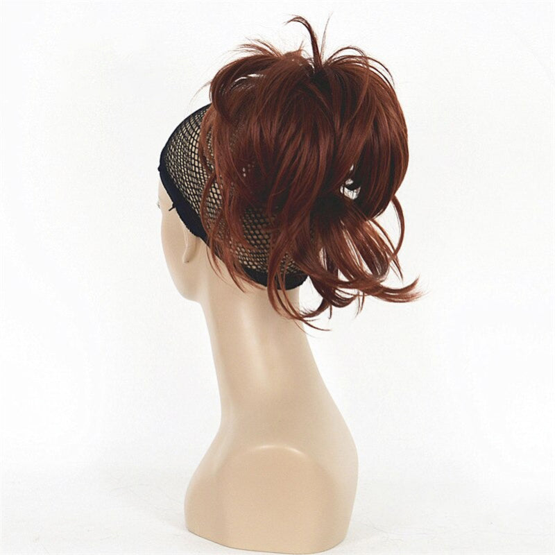 Short Natural Wave Ponytail Extension with Claw Clip – Easy Clip-On Hairpiece 20