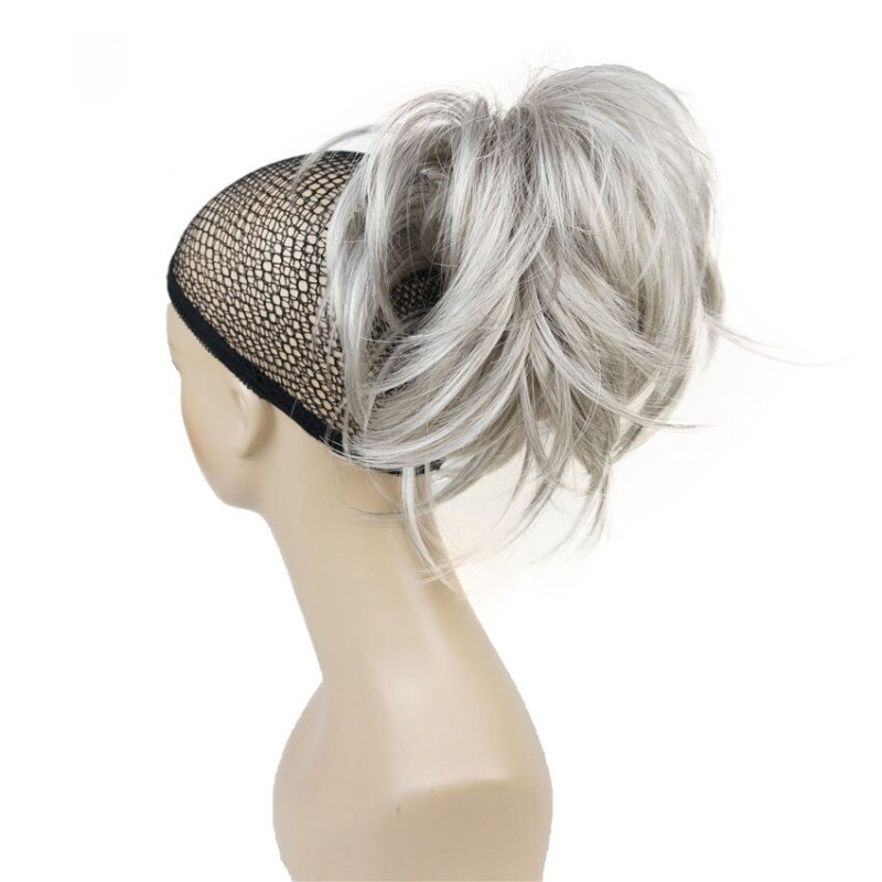 Short Natural Wave Ponytail Extension with Claw Clip – Easy Clip-On Hairpiece 3