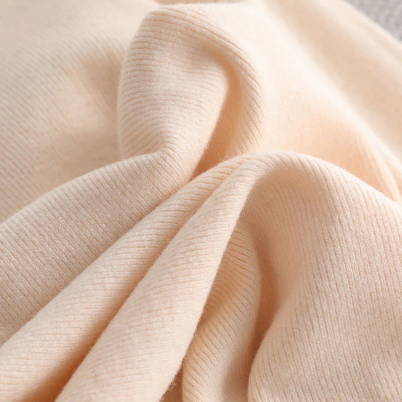 Slim Fit Turtleneck Long Sleeve Pullover Sweaters 7