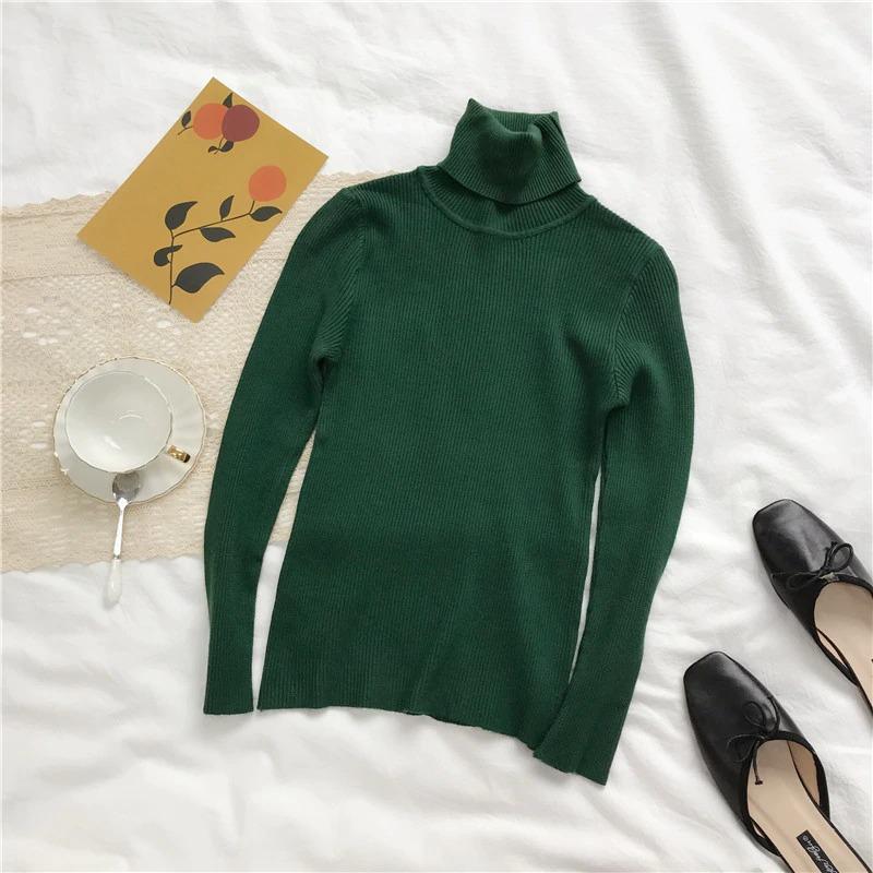 Slim Turtle Neck Pullover Sweater 8