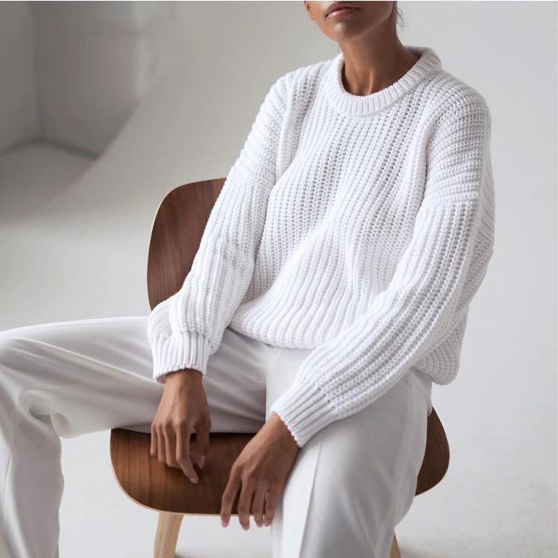 Soft and Warm Knitted Oversized Sweater 3