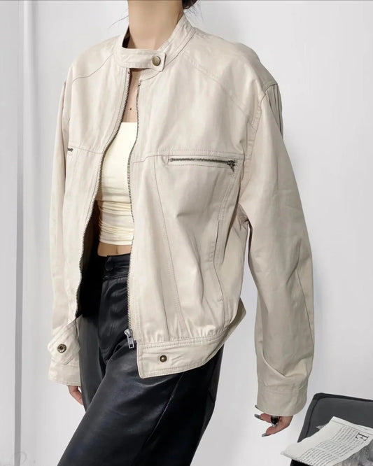 Teco Men's Jacket | Loose Fit, Stand Collar, Functional Pockets 2