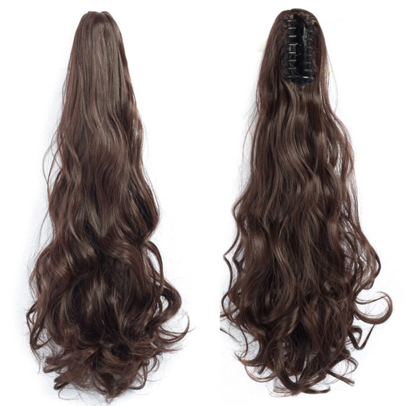 Thick Long Wavy Ponytail Clip-in Hair Extension – Natural Look, Easy Attachment 10