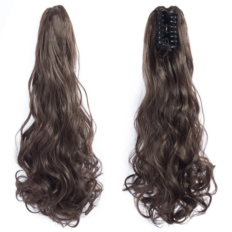 Thick Long Wavy Ponytail Clip-in Hair Extension – Natural Look, Easy Attachment 12