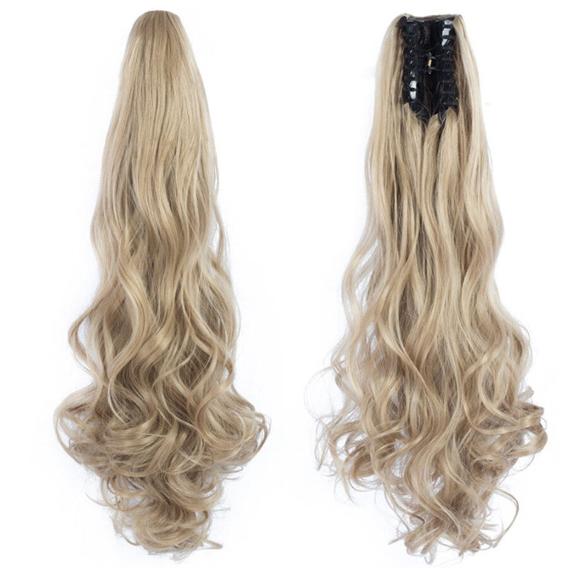 Thick Long Wavy Ponytail Clip-in Hair Extension – Natural Look, Easy Attachment 13