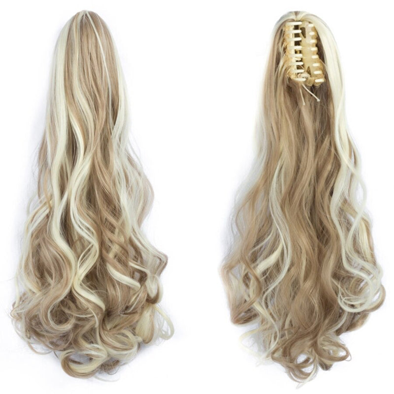 Thick Long Wavy Ponytail Clip-in Hair Extension – Natural Look, Easy Attachment 15