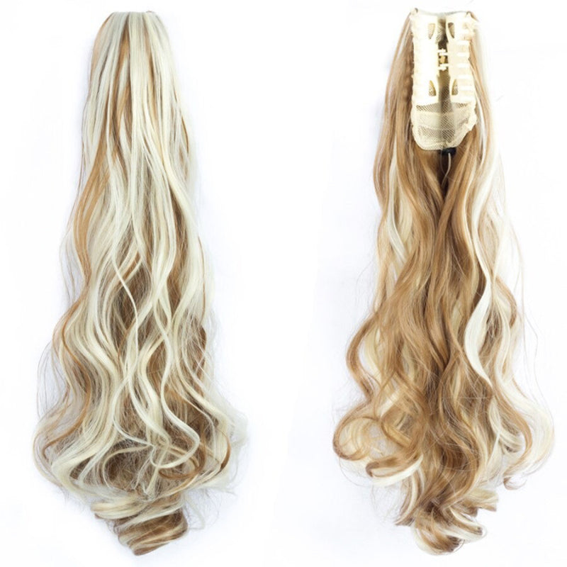 Thick Long Wavy Ponytail Clip-in Hair Extension – Natural Look, Easy Attachment 16