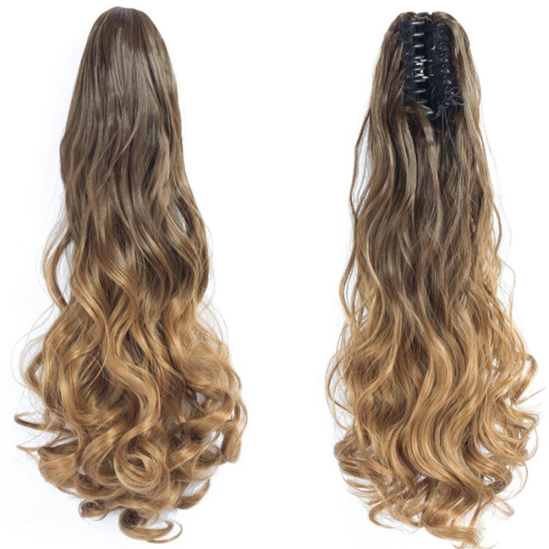 Thick Long Wavy Ponytail Clip-in Hair Extension – Natural Look, Easy Attachment 17