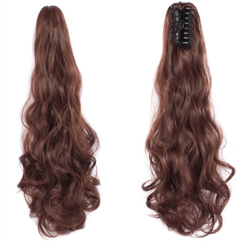 Thick Long Wavy Ponytail Clip-in Hair Extension – Natural Look, Easy Attachment 18
