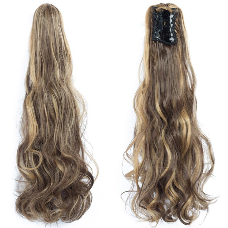 Thick Long Wavy Ponytail Clip-in Hair Extension – Natural Look, Easy Attachment 20
