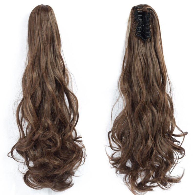 Thick Long Wavy Ponytail Clip-in Hair Extension – Natural Look, Easy Attachment 23