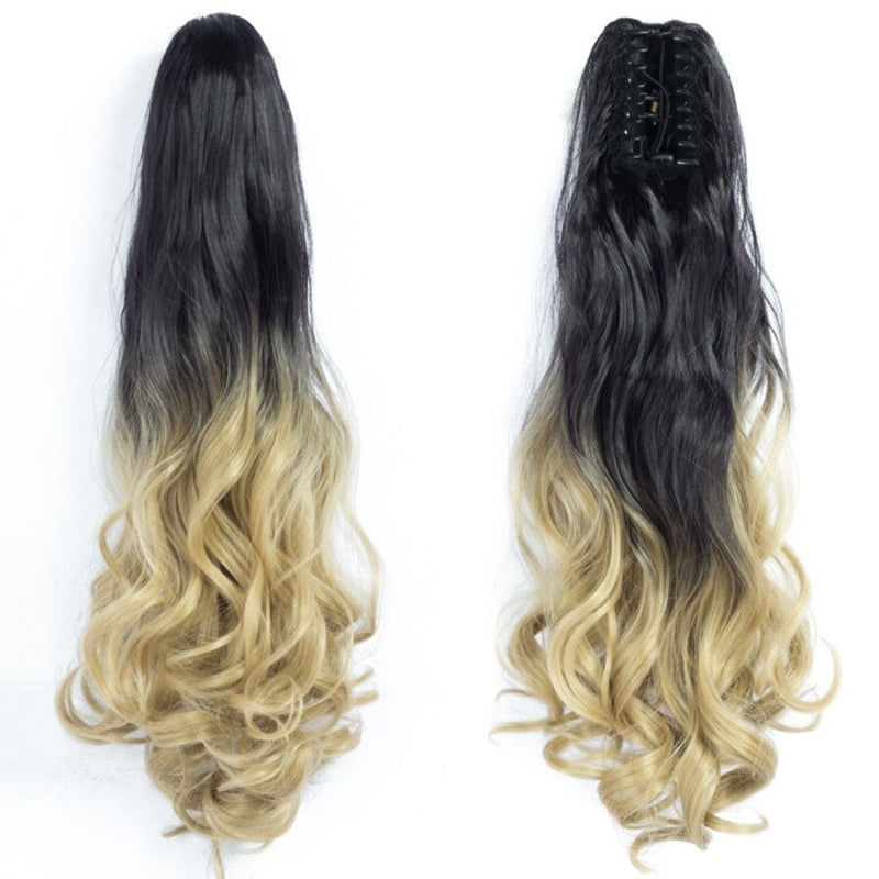 Thick Long Wavy Ponytail Clip-in Hair Extension – Natural Look, Easy Attachment 25