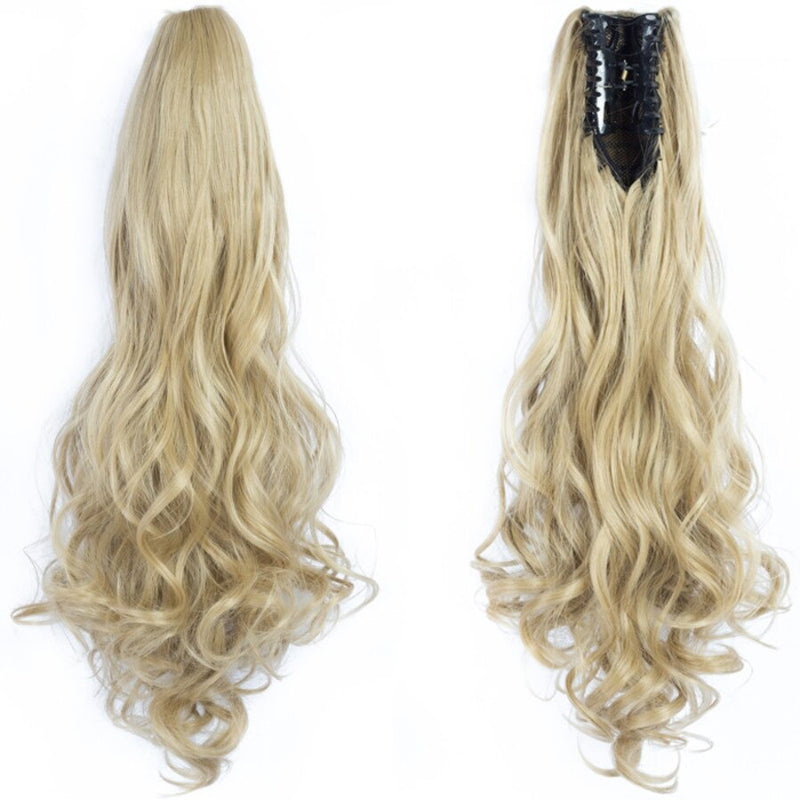 Thick Long Wavy Ponytail Clip-in Hair Extension – Natural Look, Easy Attachment 26