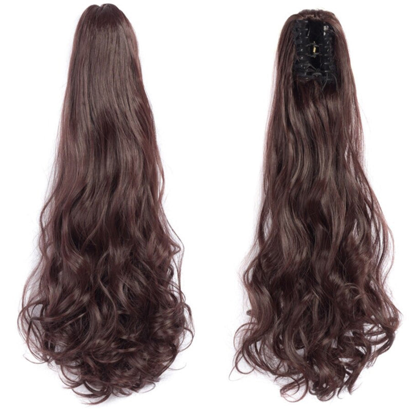 Thick Long Wavy Ponytail Clip-in Hair Extension – Natural Look, Easy Attachment 28