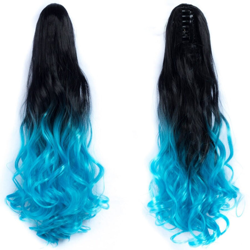Thick Long Wavy Ponytail Clip-in Hair Extension – Natural Look, Easy Attachment 29