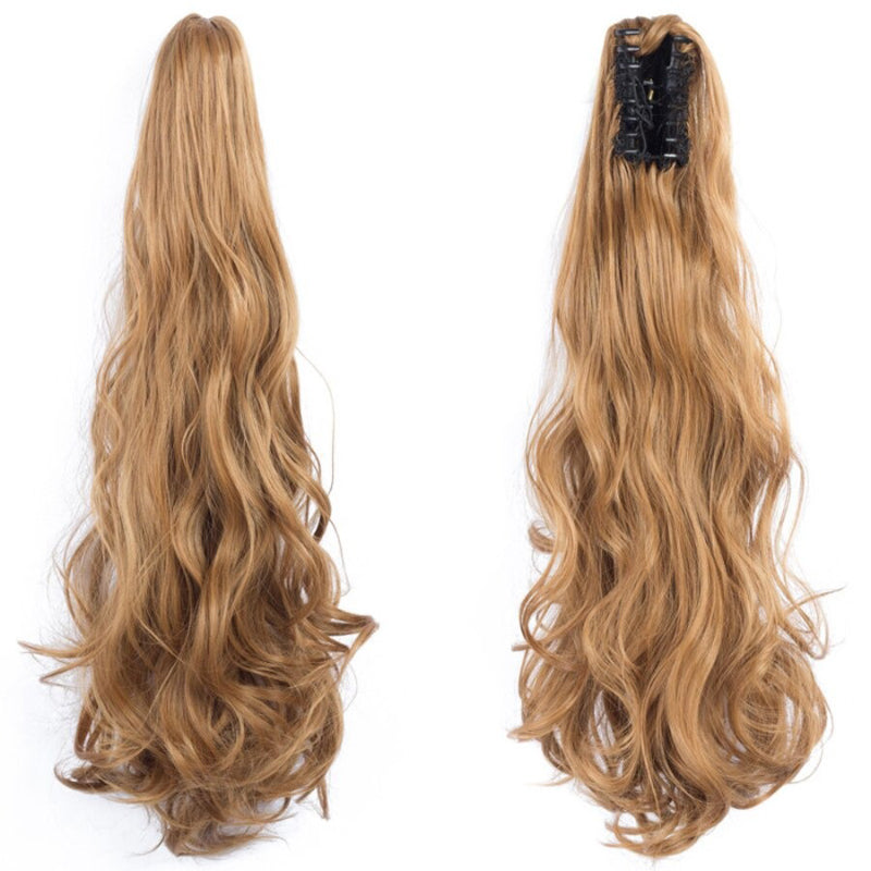 Thick Long Wavy Ponytail Clip-in Hair Extension – Natural Look, Easy Attachment 33