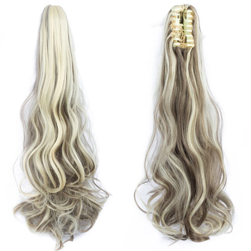 Thick Long Wavy Ponytail Clip-in Hair Extension – Natural Look, Easy Attachment 37