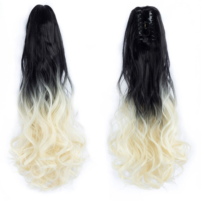 Thick Long Wavy Ponytail Clip-in Hair Extension – Natural Look, Easy Attachment 38