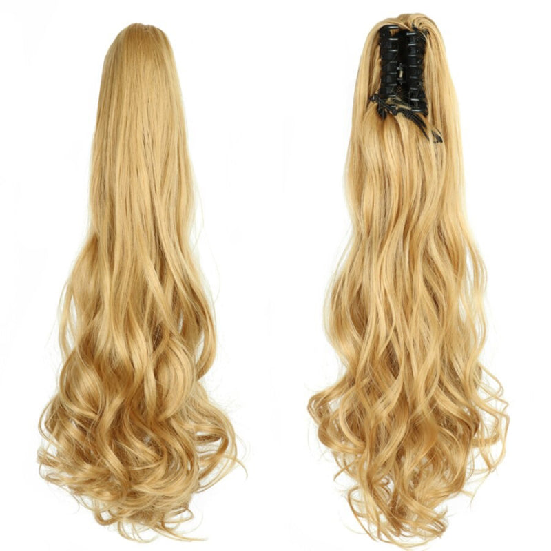 Thick Long Wavy Ponytail Clip-in Hair Extension – Natural Look, Easy Attachment 40