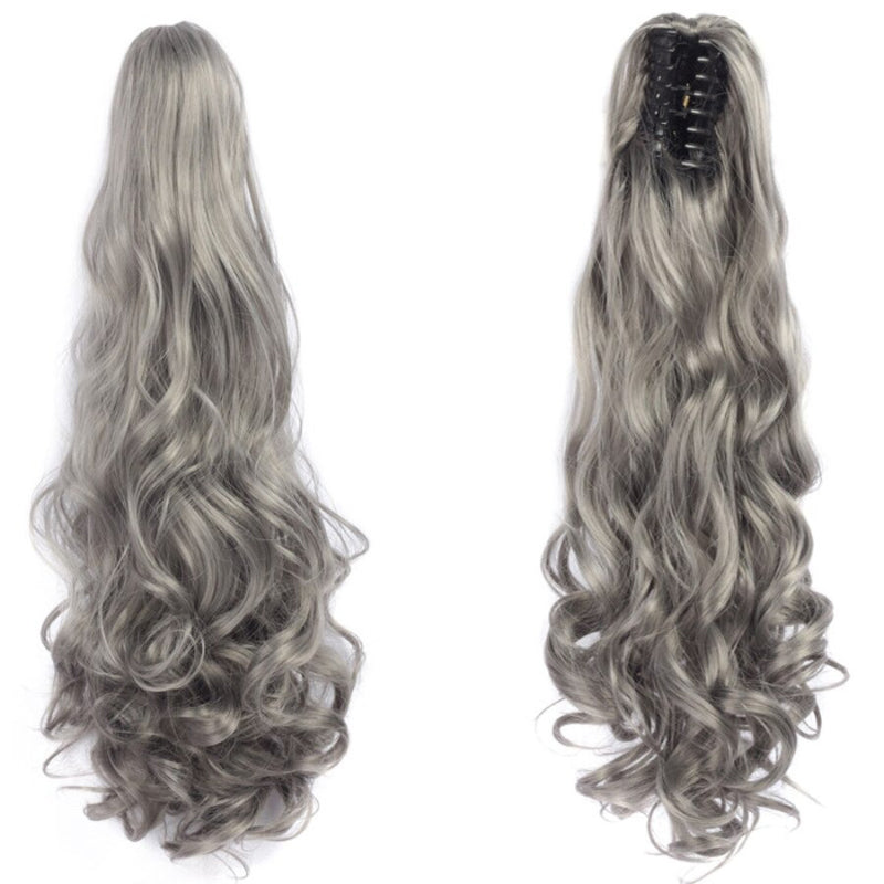 Thick Long Wavy Ponytail Clip-in Hair Extension – Natural Look, Easy Attachment 42