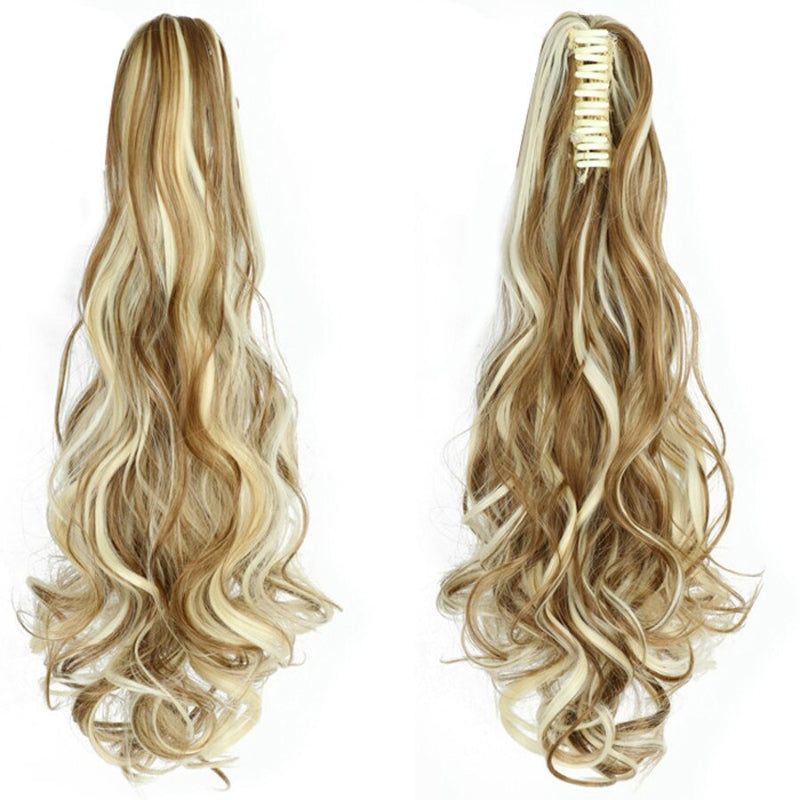 Thick Long Wavy Ponytail Clip-in Hair Extension – Natural Look, Easy Attachment 44