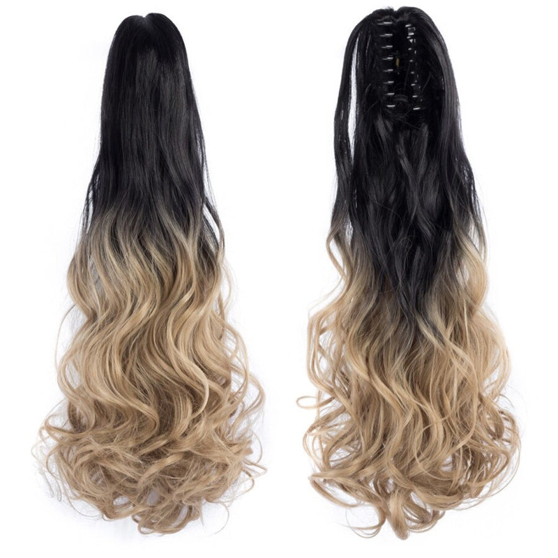 Thick Long Wavy Ponytail Clip-in Hair Extension – Natural Look, Easy Attachment 52