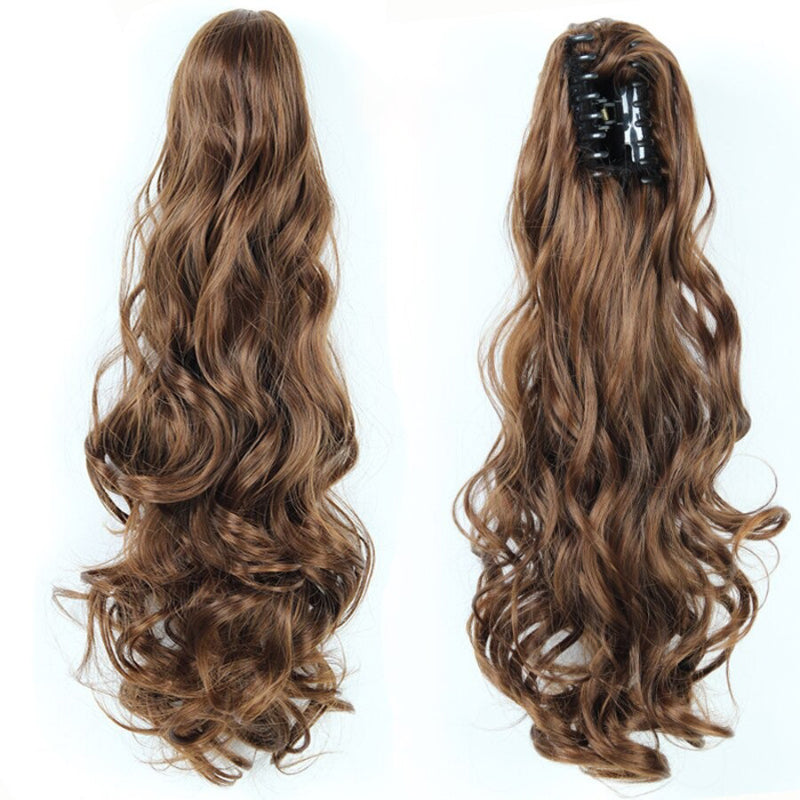 Thick Long Wavy Ponytail Clip-in Hair Extension – Natural Look, Easy Attachment 54
