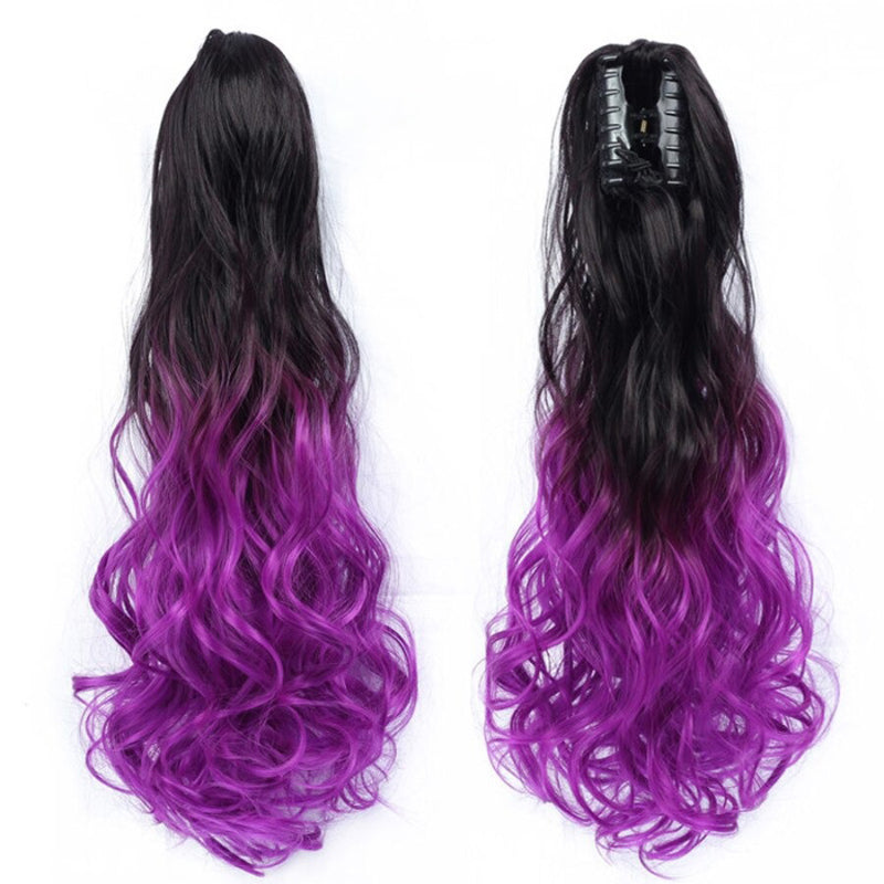 Thick Long Wavy Ponytail Clip-in Hair Extension – Natural Look, Easy Attachment 58