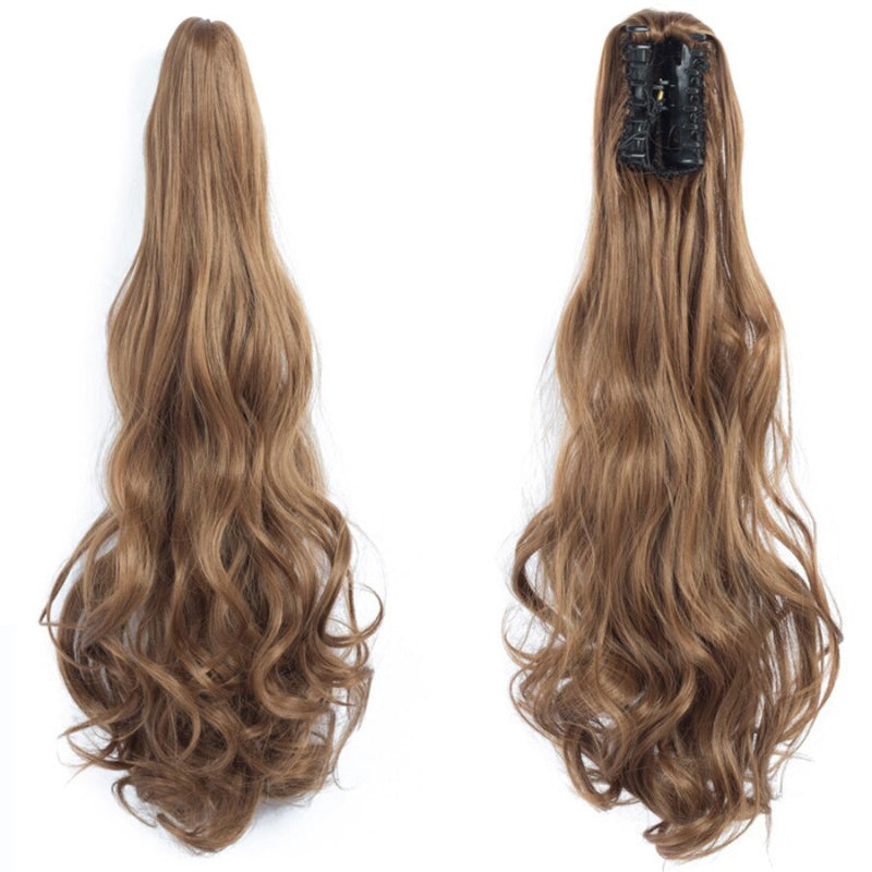 Thick Long Wavy Ponytail Clip-in Hair Extension – Natural Look, Easy Attachment 7
