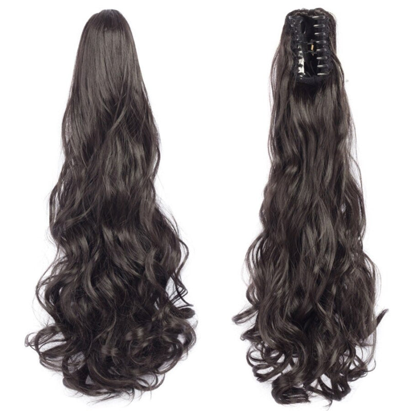 Thick Long Wavy Ponytail Clip-in Hair Extension – Natural Look, Easy Attachment 8