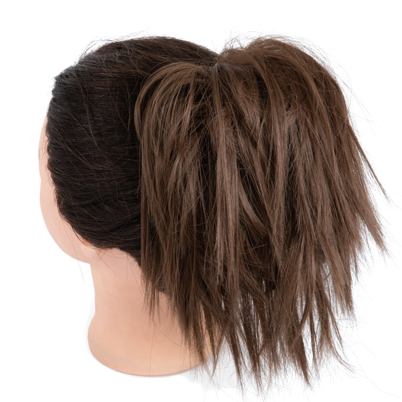 Thick and Fuller Messy Hair Bun Scrunchie – Realistic Hair Extensions for Effortless Style 10
