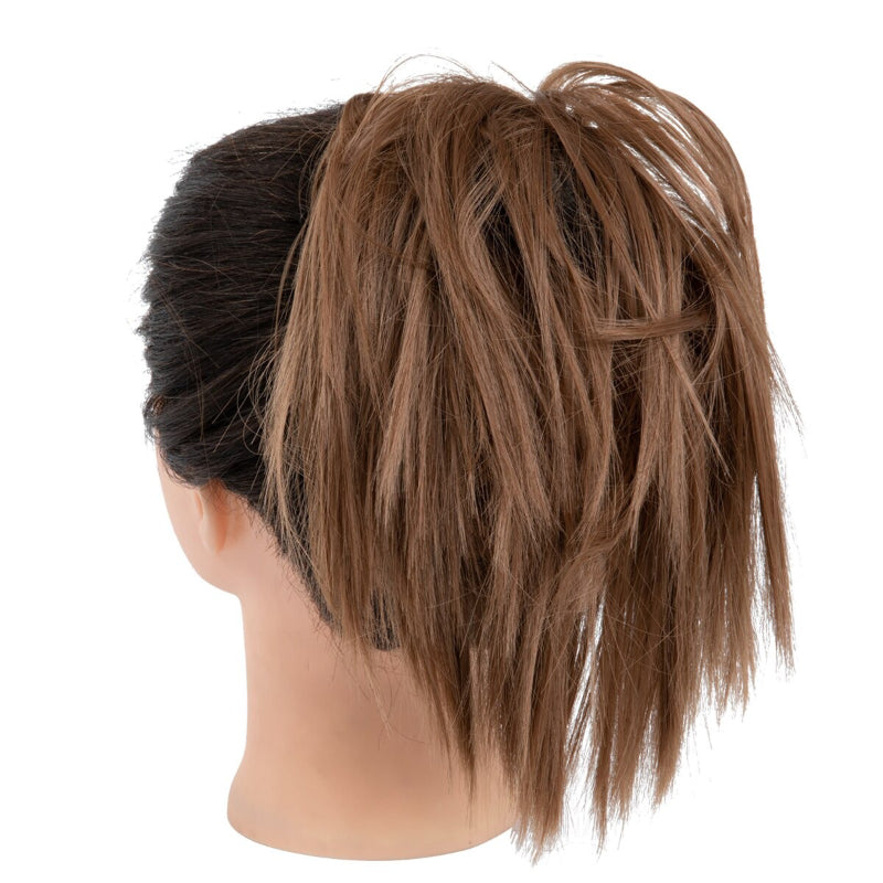 Thick and Fuller Messy Hair Bun Scrunchie – Realistic Hair Extensions for Effortless Style 14