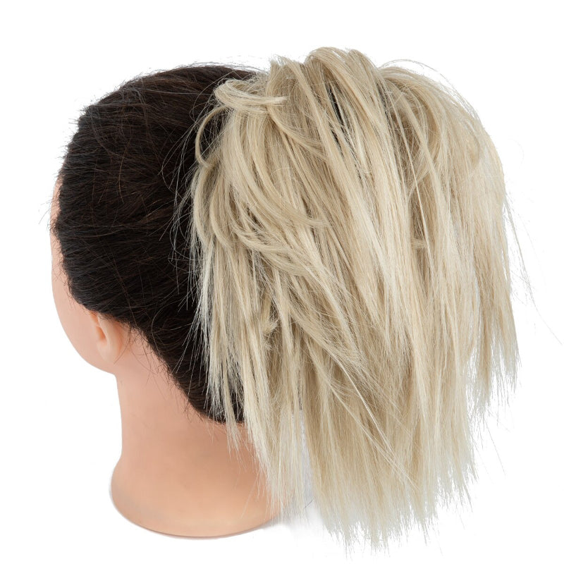 Thick and Fuller Messy Hair Bun Scrunchie – Realistic Hair Extensions for Effortless Style 15