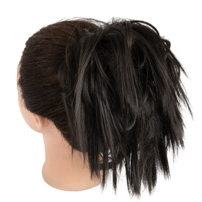 Thick and Fuller Messy Hair Bun Scrunchie – Realistic Hair Extensions for Effortless Style 17