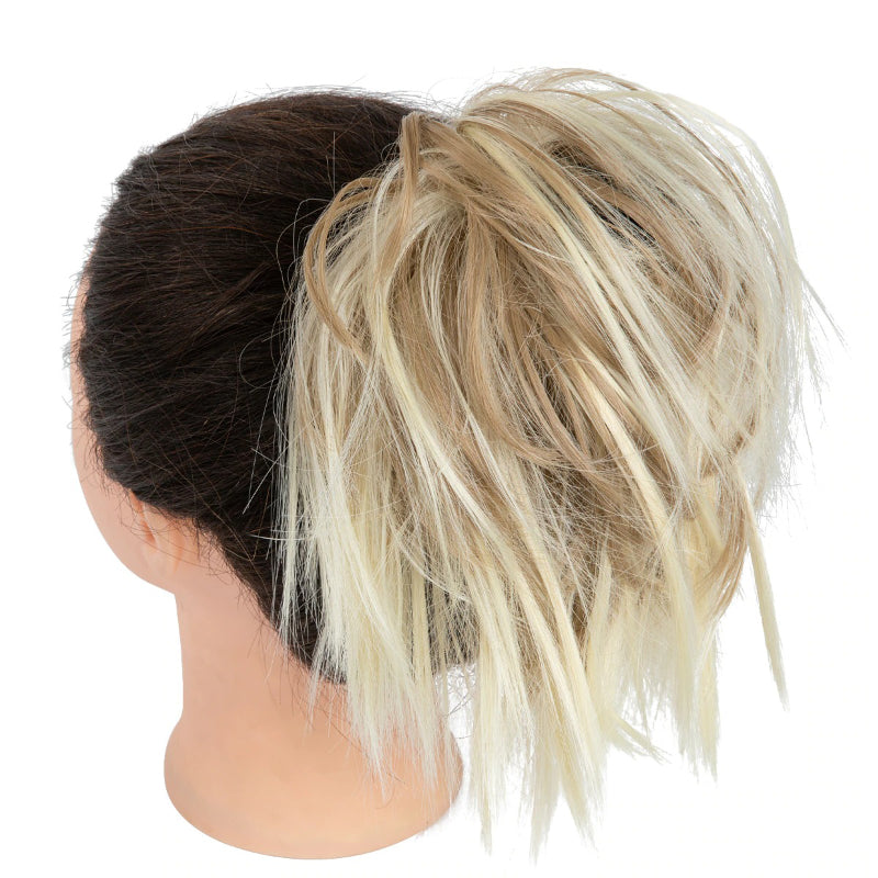 Thick and Fuller Messy Hair Bun Scrunchie – Realistic Hair Extensions for Effortless Style 24