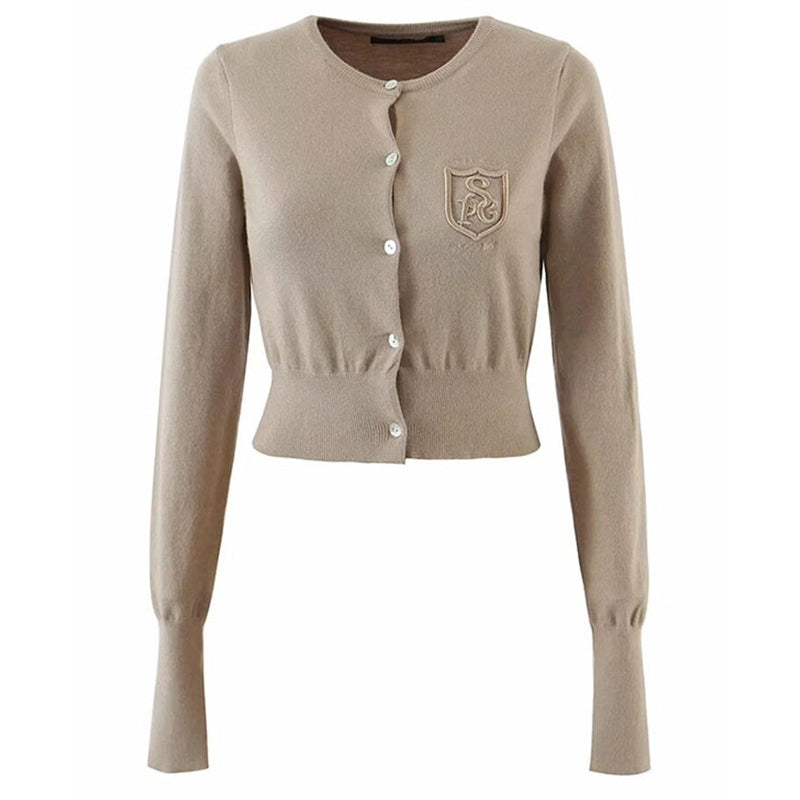 Vintage Pleated High Waist Skirts and Long Sleeve Sweater Tops 12